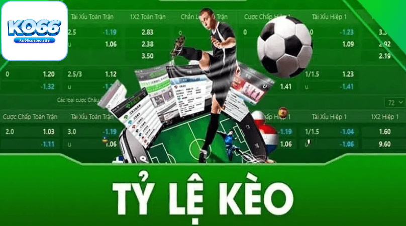 Tỷ lệ kèo hôm nay tại Ko66